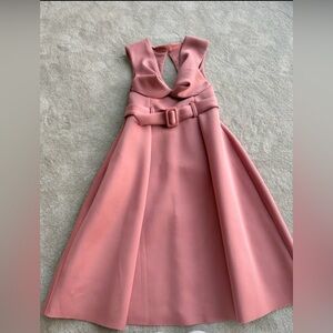 ASOS Elegant Rose Pink Sleeveless Dress